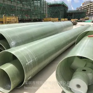 玻璃钢风管 污水处理厂除臭通风管道 工厂实力 专业安装团队