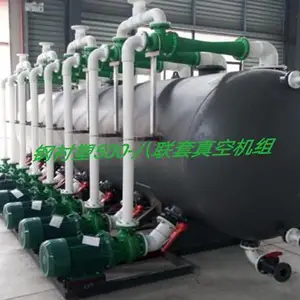 钢衬PE-500-六联套-水喷射真空机组，一力牌设备，使用说明书随货一起，指导安装质保一年，终身服务。