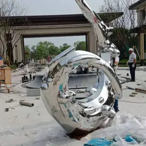 镜面304不锈钢水滴，小区304不锈钢水滴