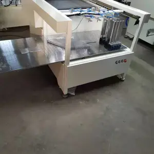 全自动丝网刮胶机 全自动贴窗机视频 全自动胶水丝印贴窗机厂家