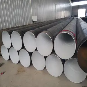 供排水螺旋管 市政下水道沟渠 Q235碳钢大口径厚壁螺旋管厂家批发