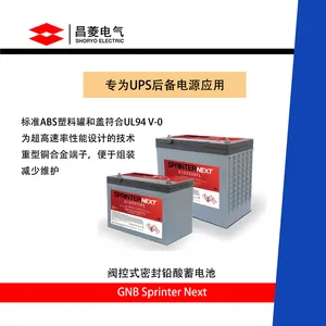 GNB Sprinter系列 UPS免维护电池 后备电源电池