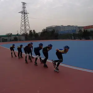 供应批发法国COURTSOL速度轮滑场防滑面涂,极限运动场面涂
