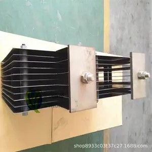 水处理电极板 电化学水处理钛阳极组 废水处理电解槽阳极组