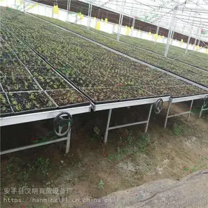 温室潮汐式苗床-大棚蔬菜移动苗床-水肥90%利用率