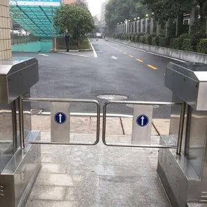 八角摆闸工地考勤景区检票消费小区门禁门闸学校智能人行通道刷卡通道闸系统