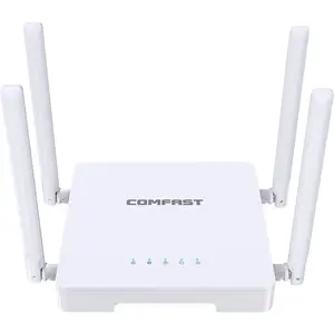 【四天线信号强】COMFAST N1家用无线路由器wifi穿墙王高速300M大功率宿舍寝室学生智能光