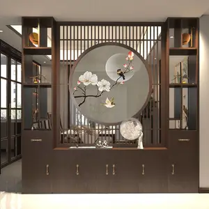 厂家直销 新中式实木屏风图片 ***的新中式屏风