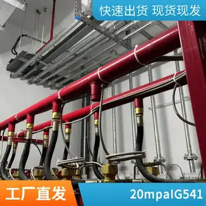 供应档案库房气体设备 艾赛孚IG541 减压稳压瓶头阀 稳压喷放