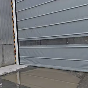 凯杰复合无机布 防火卷帘门 仓库厂房安装 保温耐用