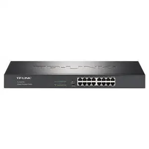TP-LINK TL-SG2016K全千兆16口WEB网管交换机监控摄像网络分线器