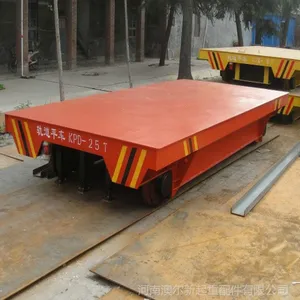 定制载重1T-50T电动轨道托运车 澳尔新牌 搬运平车 各种规格电动轨道地平车