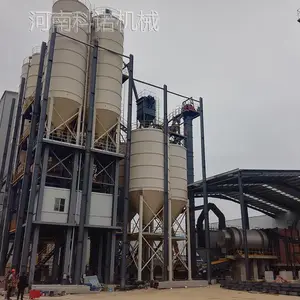 干混砂浆生产线投资价格 站式干混砂浆设备工艺流程 【河南科诺成套设备厂家】