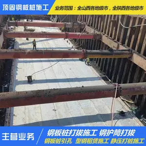 太原钢板桩工程-顶固钢板桩施工公司-太原钢板桩工程哪家好