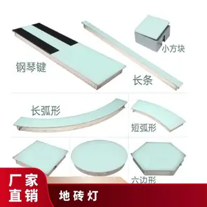 地砖灯 24W 不锈钢 DMX512 色温3000k 特色服务LED 商场 1米