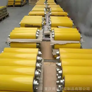 重庆聚氨酯包胶厂 耐磨PU轮子包胶定制