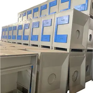 活性炭吸附废气处理乾聚环保造粒厂油烟净化
