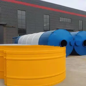 片状水泥仓立式水泥 100吨矿粉储罐 搅拌站粉煤灰储料仓