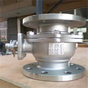 Q41H-16C手动耐磨金属硬密封浮动式法兰球阀