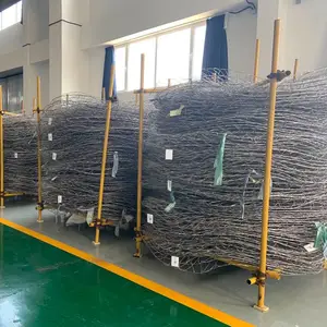 工程专用合金网兜 河道护底防汛物资 高承重吊装不锈钢丝网兜