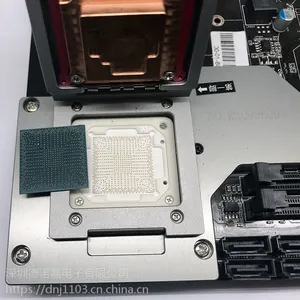 HMILU厂家IC测试座定制CPU芯片测试座 BGA837测试治具合金探针