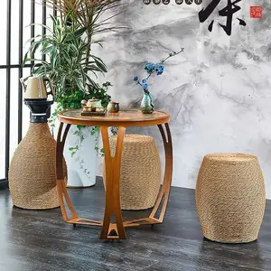 北京可采用户外 藤编桌椅 庭院桌椅 藤编茶几 庭院休闲桌椅 户外家具