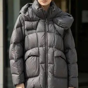 雪佳乐鹅绒羽绒服 摩登时尚 冬季羽绒服 折扣品牌女装尾货批发
