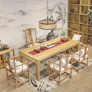 西餐厅实木桌椅供应 办公桌椅 哪里买美式复古实木餐桌椅定做家具