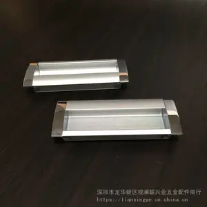 96孔距暗拉手 铝扣手 消防栓内置把手 铁皮柜隐藏式手柄