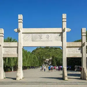 九江农村石牌楼价格/江西乡村石牌坊厂家/青石村口门楼定做