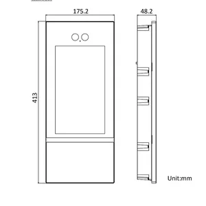 ���� DS-KD9613-A1 Ƕ��ʽ�����ſڻ� 10���ſڻ�