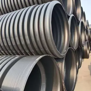 SN10双壁波纹管济南直销厂家 耐压强的雨污管道价格哪家便宜