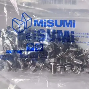 米思米MISUMI带垫圈十字孔螺栓SBSET5-14平头螺丝圆头盖板螺钉