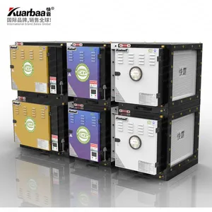 快霸(Kuarbaa)油烟净化器16000风量UV光解活性炭一体机除味设备餐饮厨房