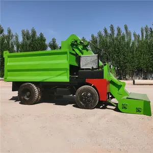 牛场柴油铲粪车 清粪车实地货源厂家