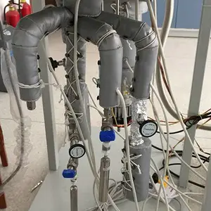 半导体工厂废气处理系统管道加热套加热包保温套PLC人机交互界面远程控制系统