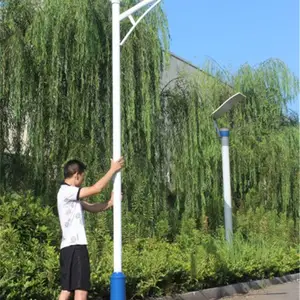 濮阳台前县太阳能灯 绿色能源点亮黄河明珠太阳能灯遍地开花