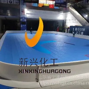 旱地冰球小围挡 地板球旱地小围挡 幼儿园室外轮滑小围挡厂家