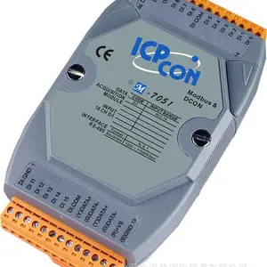 泓格模块ICPCON M-7051D 16路隔离数字量输入模块 支持Modbus RTU通讯协议