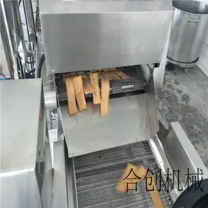 合创HC-5000型脆饼油炸机厂家直销 薄脆饼油炸机 环保节能型脆饼油炸机