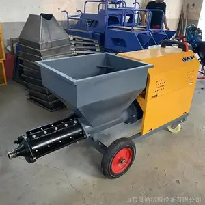 511水泥砂浆喷涂机 腻子快速粉墙机 双缸柱塞真石漆抹墙喷浆机
