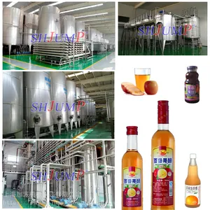 果醋加工设备 果醋发酵加工生产线 果醋饮料加工生产线
