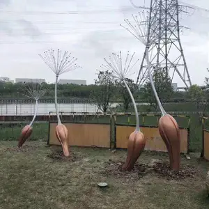 玻璃钢地标雕塑 钢结构雕塑 不锈钢地标雕塑厂家