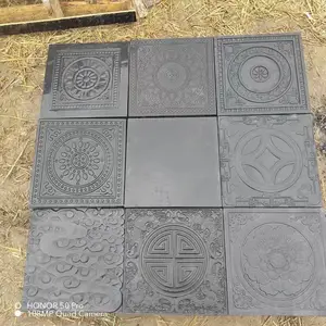 中式仿古建筑铺地方砖水泥地砖粘土烧制全瓷地砖
