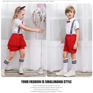 幼儿园园服班服 夏季学生英伦风运动校服套装 款式多样