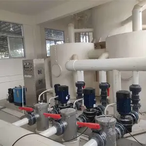 水产养殖循环水沙缸过滤器 海水专用加厚玻璃钢 1200型侧出法兰大型过滤砂缸