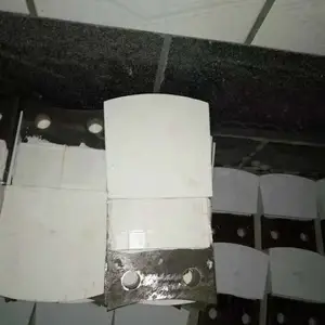 湖北麻城供应耐磨陶瓷搅拌刀/绞刀/叶片砖机红粘土混泥土耐磨陶瓷搅拌刀砖机配件耐磨陶瓷搅拌刀叶片、陶瓷