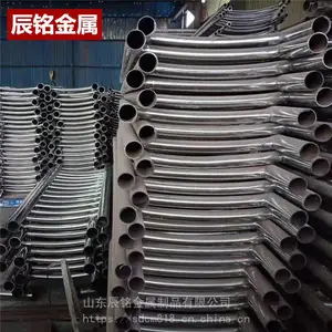 厂家批发 304不锈钢复合管 防撞桥梁护栏 市政工程桥梁护栏 定制