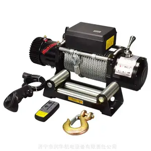 越野车专用绞盘9500磅12V电动绞盘/起重电动绞盘