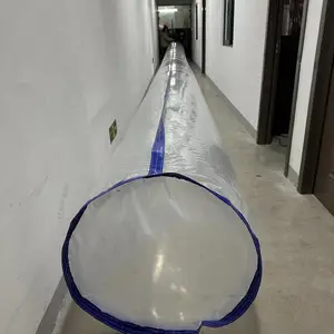 热门大棚菇房菇架通风塑料薄膜空调透气孔新风系统换气排风管